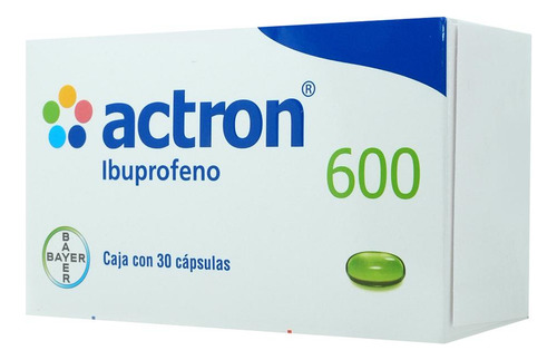 Actron Cápsula De Gelatina Blanda 600 Mg, 30 Cápsulas