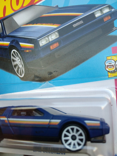 Carro Colección Hot Wheels Dmc Delorean Auto Mattel