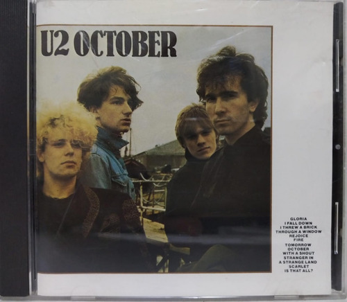 U2  October Cd Made In France La Cueva Musical
