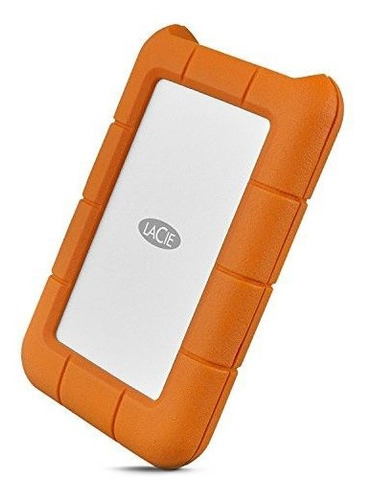 Disco Duro Externo Lacie Rugged Secure Hdd 2tb Usb-c -naranj