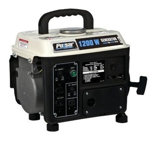 Generador Electrico Portatil 900w -1200w Pulsar A Gasolina