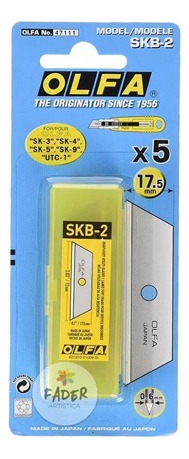 Repuesto Cuchilla Olfa X5 Skb-2/5b