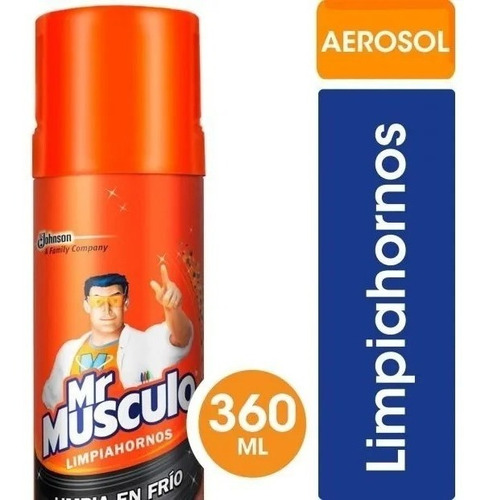 Limpia Horno En Frio   Mr.musculo  Aerosol Lat 360 Cm3