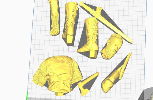 Ragnar Lothbrock Floki Vikings Archivo Stl Para Impresion3d