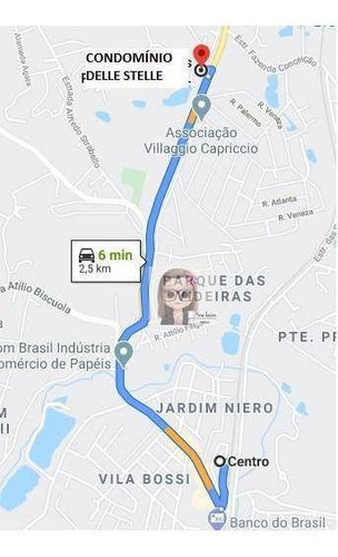 Imagem 6 de 29 de Terreno À Venda, 658 M² Por R$ 270.000,00 - Condomínio Delle Stelle - Louveira/sp - Te0843