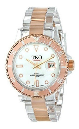 Tko Orlogi Reloj De Pulsera Y Caja De Acero Tk500-rw Venezia