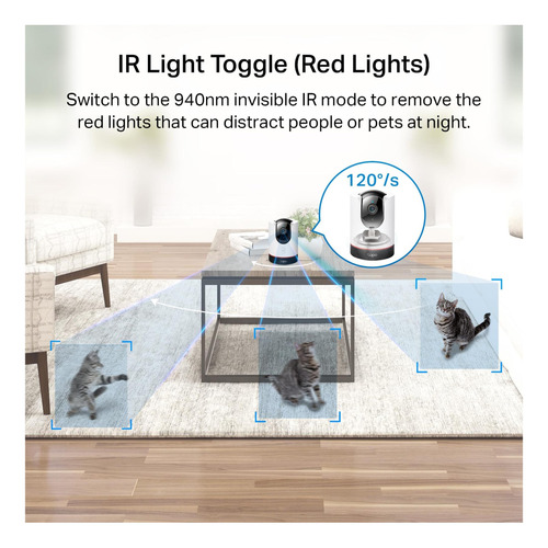 Tp-link Tapo Câmera 2k Qhd Wi-fi Com Homekit E Modo Físico