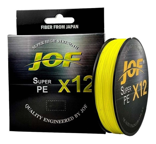 Hilo Multifilamento 0.16mm Jof X12 Hebras 100m Pesca Dep.