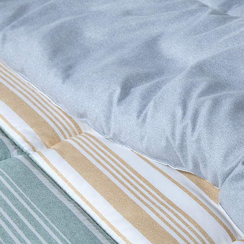 Plumón Reversible Soft Touch Alirio Azul 2 Plazas