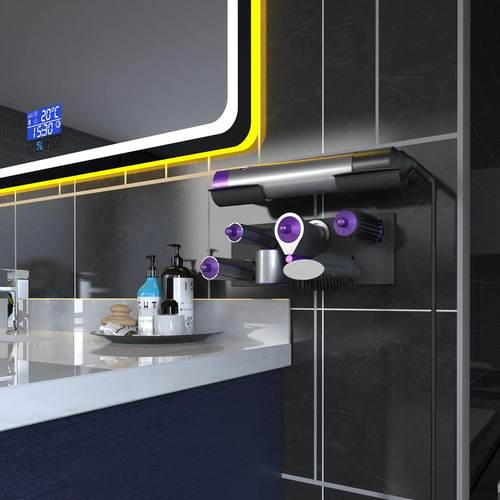 Mylifeunit Soporte De Pared De Metal Para Rizador Dyson Airw