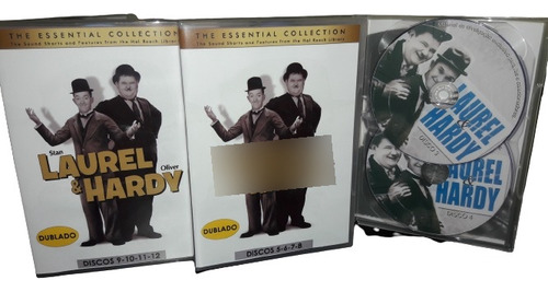 Dvd O Gordo E O Magro - Dublado  ( 12 Dvds )