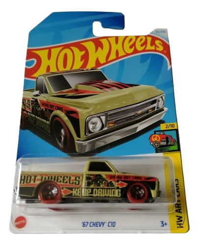 Hot Wheels '67 Chevy C10 Camioneta Art Cars 2024