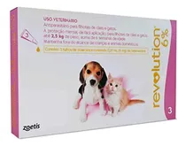 Comprar Revolution 6% 0.25ml Perros Y Gatos Hasta 2.5kg 3un