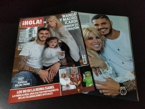 Wanda Nara * Tapa Y Nota Revista Hola 292 * 2016 (Usado)