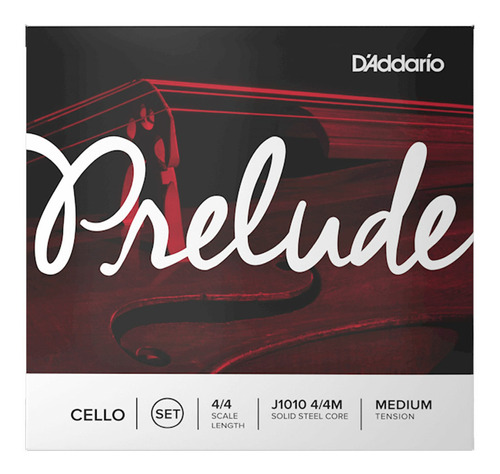 Encordado Cello Daddario J1010 Prelude 4/4 Medium