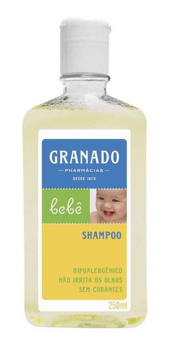 Kit Com 3 Shampoo Granado Bebe 250ml