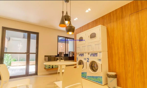 Imagem 13 de 27 de Apartamento Studio 26m², 01 Dormitório E 01 Banheiro. Condomínio Com Portaria, Segurança 24hrs, Piscina, Salão De Festa, Churrasqueira, Jardim, - 21010802 - 68988525