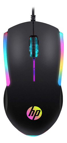 Mouse Hp Gamer Con Sensor Led De Iluminación Óptico, 7 Color