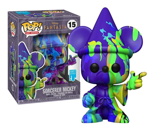 Boneco Funko Pop! Mickey Fantasia Feiticeiro 15 Disney 