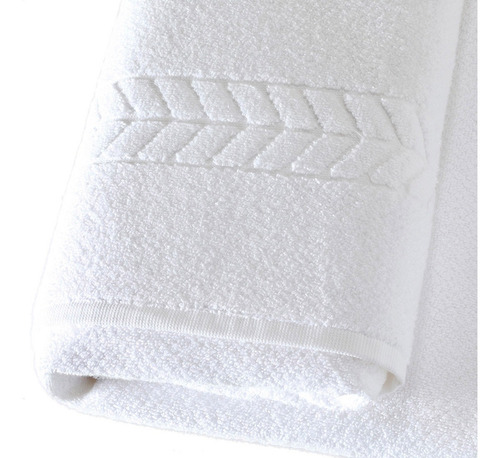 Toalla Extra Baño Dohler Profi Top 100 X 150 Cm 100% Algodón Color Blanco Blanco