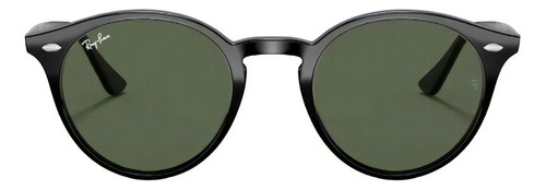 Gafas de sol Rayban Round Highstreet 2180 negras y verdes