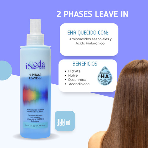 Kit Isseda 2 Phases+ 15 Benefits Tratamientos 2 Pz