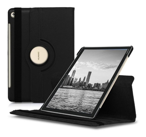 Huawei Mediapad M5 Lite 10.1 Funda Giratoria Protector Cover