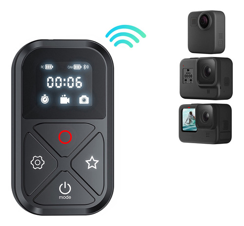 Control Remoto Bluetooth Telesin T10 80m Para Gopro Hero 11