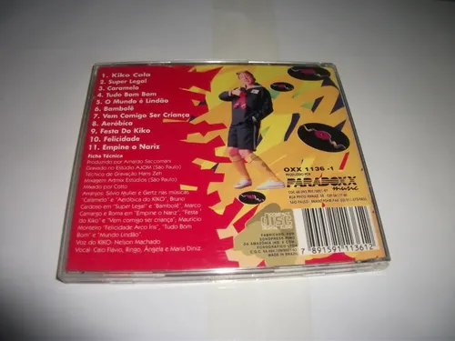 Cd - Discoteca Do Kiko (turma Do Chaves) Sbt Paradoxx | MercadoLivre