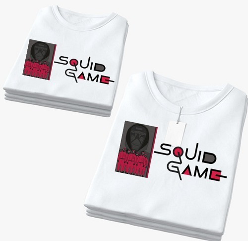 Camisetas Squid Game Calamar 