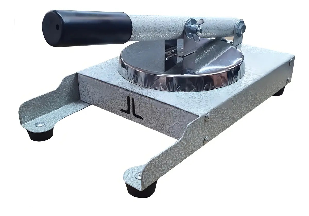 Modelador De Hambúrguer Aço Carbono JL Colombo 13cm Profissional