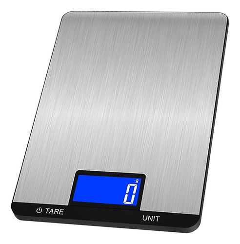 Báscula Digital For Alimentos 15kg/33lb Recar Cocina Digital
