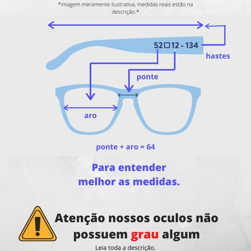 Imagem 7 de 10 de Óculos P/grau Armações Acetato Metal Geek Novidade