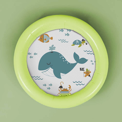 Piscina Inflável Bebê Infantil 28l Mor + Reparo Diversas