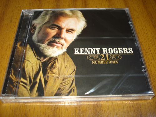 Cd Kenny Rogers / 21 Number Ones (nuevo Y Sellado) Europeo 