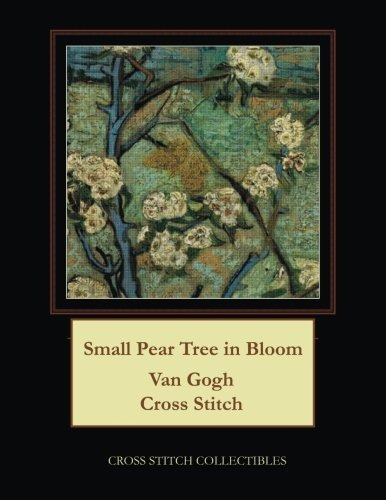 Small Pear Tree In Bloom Van Gogh Cross Stitch Pattern