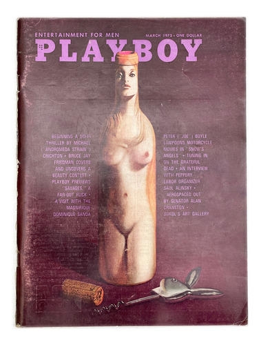 Revista Vintage Playboy, Marzo 1972