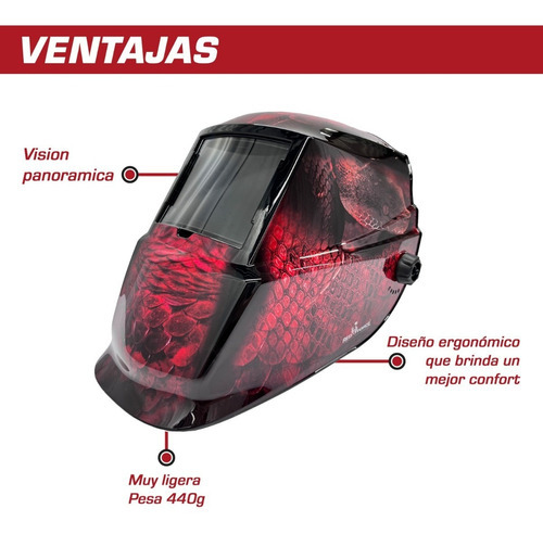 Coreta Para Soldar Lincoln Rf506083 #12 Viper Skin Sobra Fij Rojo