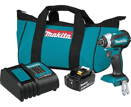 Makita Xdt131 Kit De Destornillador De Impacto Inalámbrico L