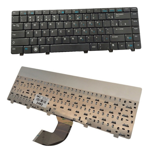 Teclado Para Dell Vostro 3300 3400 3500 V3300 Nsk-djf01 Cor Preta