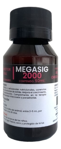 Sigma Megasig 2000 Promotor Oral Vitaminas 