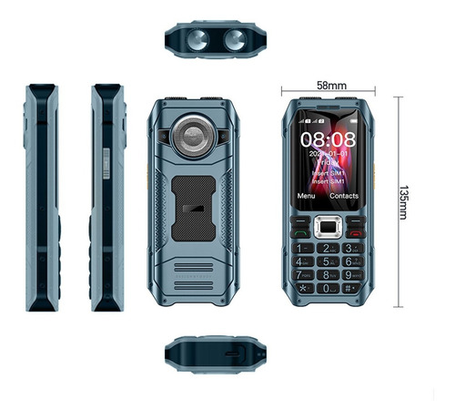 Imagen 2 de 10 de Teléfonos 2.4 Pulgadas Ultra Luz Mini 32mb Wcdma 32 Ram