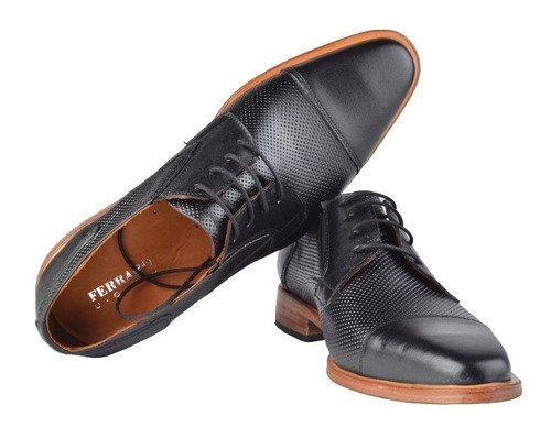 Imagen 6 de 8 de Zapatos De Cuero De Hombre - Eric - Ferraro