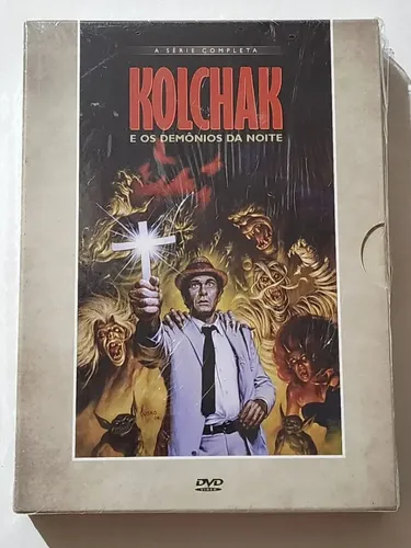 DVD Kolchak e os Demônios da Noite 5 Discos Horror Vinyx