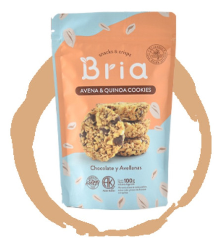 Snack Bria Chocolate Y Avellanas 100 G