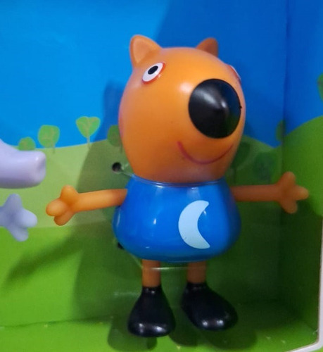 Set Figuras Peppa Pig Emily Elephant Y Freddy Fox - Original