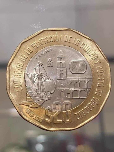 Moneda 20 Fundación Veracruz