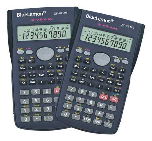 Calculadora Científica Bluelemon Dk-82ms 240 Fun Secundaria
