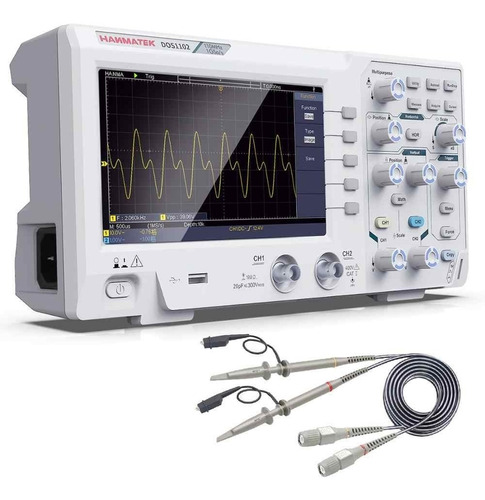 Osciloscopio Digital Dos1102 100mhz / 2ch / 1gs En Stock