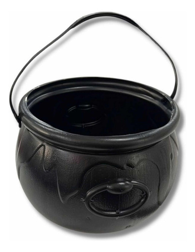 Caldero Olla Bruja Caramelera Golosinas Halloween Grande